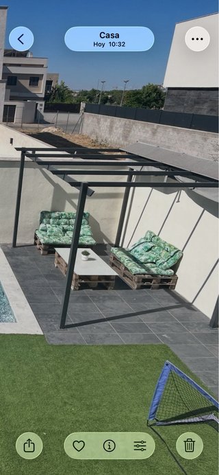 Sofás de Palets para Exterior y mesa