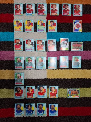 Cambio en mano Cromos Mundial 2026.