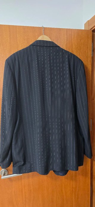 Traje Raya Negra/Gris Verano