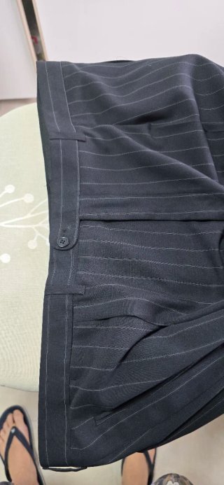 Traje Raya Negra/Gris Verano