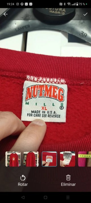Sudadera Florida State Seminoles Vintage Roja