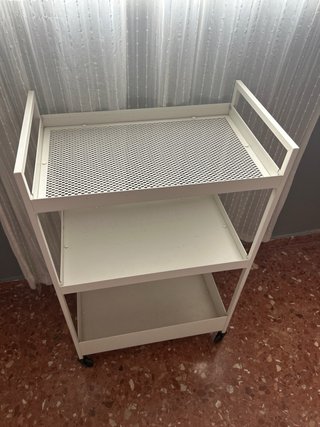 Carrito auxiliar 3 estantes Ikea con ruedas