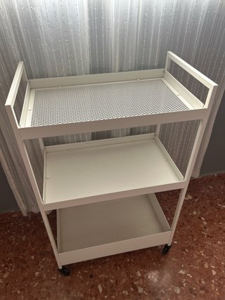 Carrito auxiliar 3 estantes Ikea con ruedas
