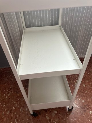Carrito auxiliar 3 estantes Ikea con ruedas