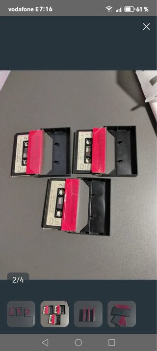 LEÑO 1-2-3 Cassettes Originales