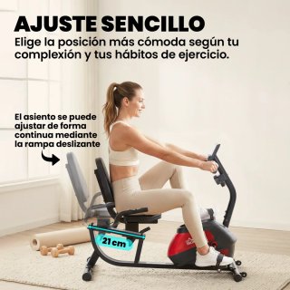 Bicicleta Estática con Respaldo