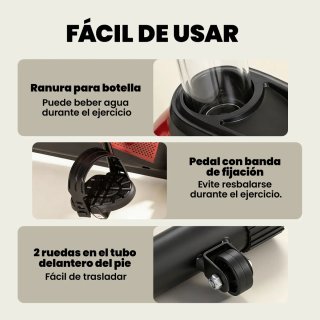 Bicicleta Estática con Respaldo