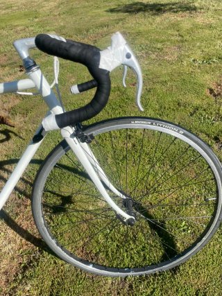 Bicicleta Peugeot Fixie Vintage Blanca