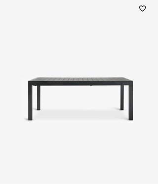 Mesa exterior hesthave jysk metal gris