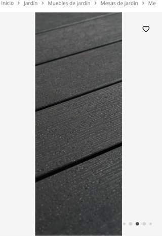 Mesa exterior hesthave jysk metal gris