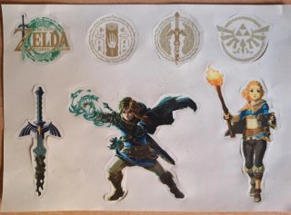 Pegatinas The Legend of Zelda Tears of the Kingdom