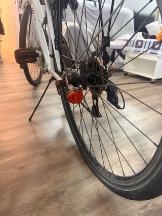 Bicicleta Wolfbike District Blanca
