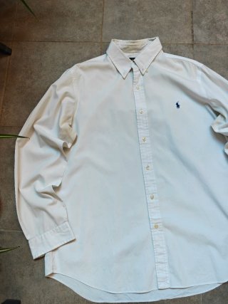 Camisa Ralph Lauren Blanca Talla XL