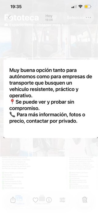 Camión Renault PRACTICAMENTE NUEVO