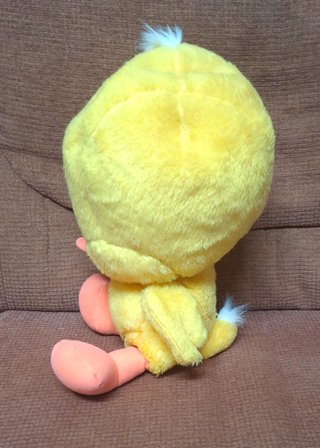 Peluche antiguo de pollo