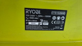 Mesa de corte Ryobi