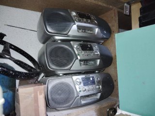 Radio Cassette CD Sony Gris/Plata