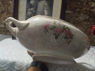 Sopera Porcelana Craquelada La Cartuja Pickman