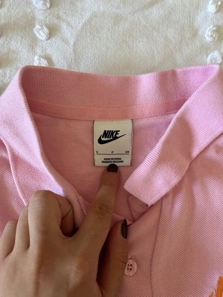Polo Nike Rosa Talla S
