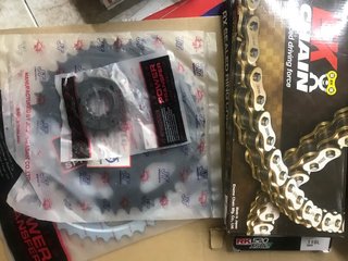 Kit Transmisión RK 520 RX Cadena JT Piñón Corona