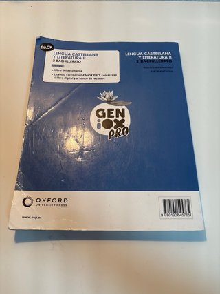 Lengua castellana y literatura II. Libro del es...