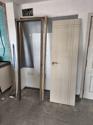 Puerta de paso madera
