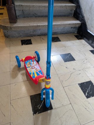 Patinete infantil Smoby Paw Patrol 3 ruedas