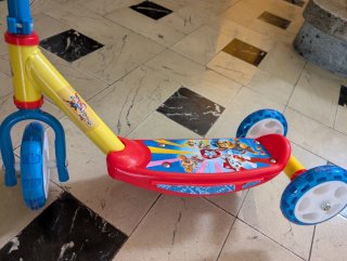 Patinete infantil Smoby Paw Patrol 3 ruedas