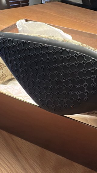 Botines Gucci GG Beige y Marrón