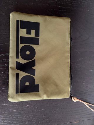 Organizador de viaje Floyd verde y naranja