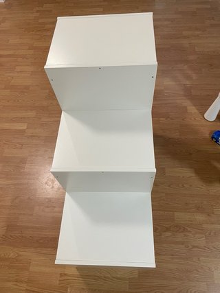 Mueble Escalera Almacenaje Blanco IKEA