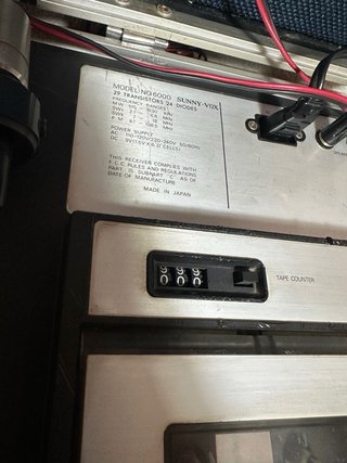 Radio Tocadiscos y casette portatil sony