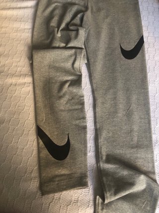 Mallas Nike Mujer Grises