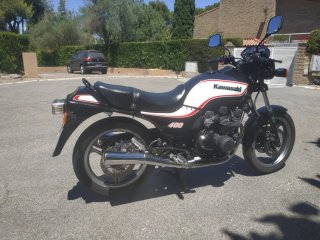 Kawasaki GPZ400 Histórica