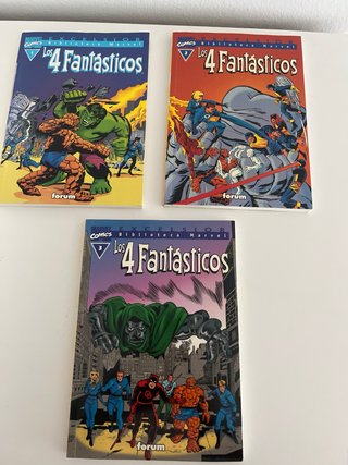 Lote Los 4 Fantásticos Año 2001  Forum Nuevos