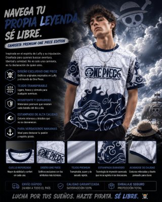 Camiseta One Piece Talla M