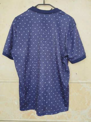 Bonito Polo Azul Marino T/S Shein