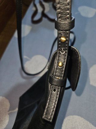 Bolso Piel Negro.