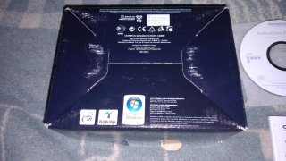 Caja Olympus μ-5000 con manuales y CD