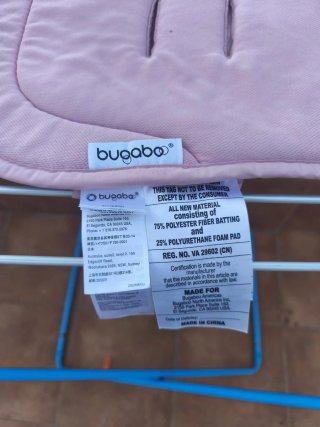 Capota y colchoneta Bugaboo Fox rosa
