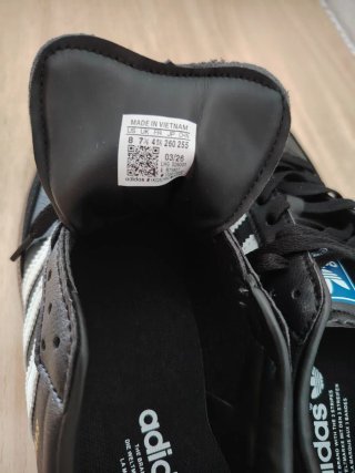 Scarpe Adidas Samba nere taglia 41 e 1/3