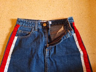 Falda vaquera Stradivarius Talla 32