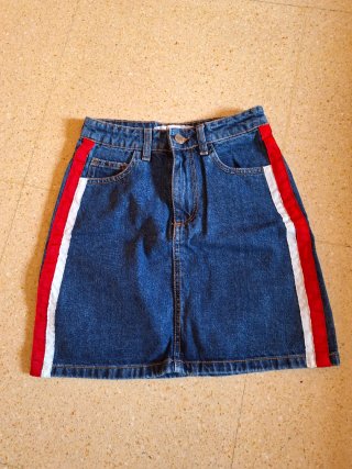 Falda vaquera Stradivarius Talla 32
