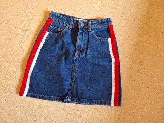 Falda vaquera Stradivarius Talla 32
