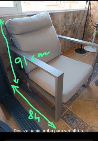 3 Fundas Protectoras Sillas Jardín SIMPHAUS