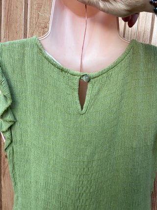 Vestido largo verde