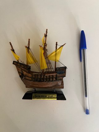 Maqueta Barco Santa María S. XV