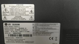 Televisión LG 32 32LD320B