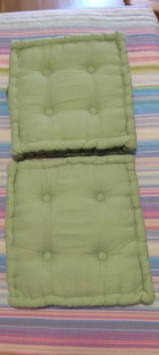Set 2 Cojines Verdes