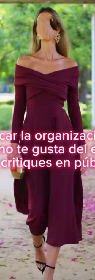 Vestido invitada Purificación García rojo Talla M